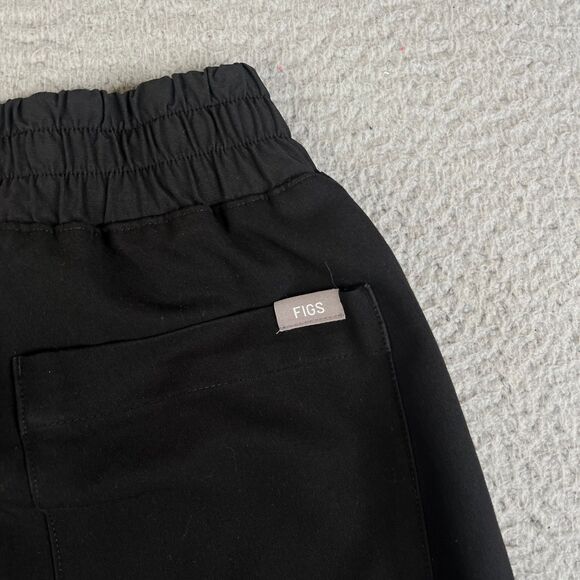 FIGS Scrub Pant Women XS Black Technical Drawstring  Bottom Jogger W21SW204 - Picture 9 of 16